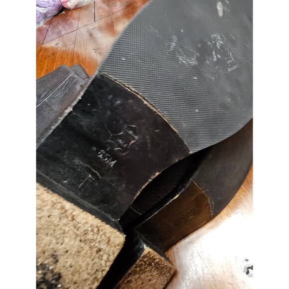 TORY BURCH MARLENE LEATHER RIDING BOOTS 6.5 - Picture 12 of 12